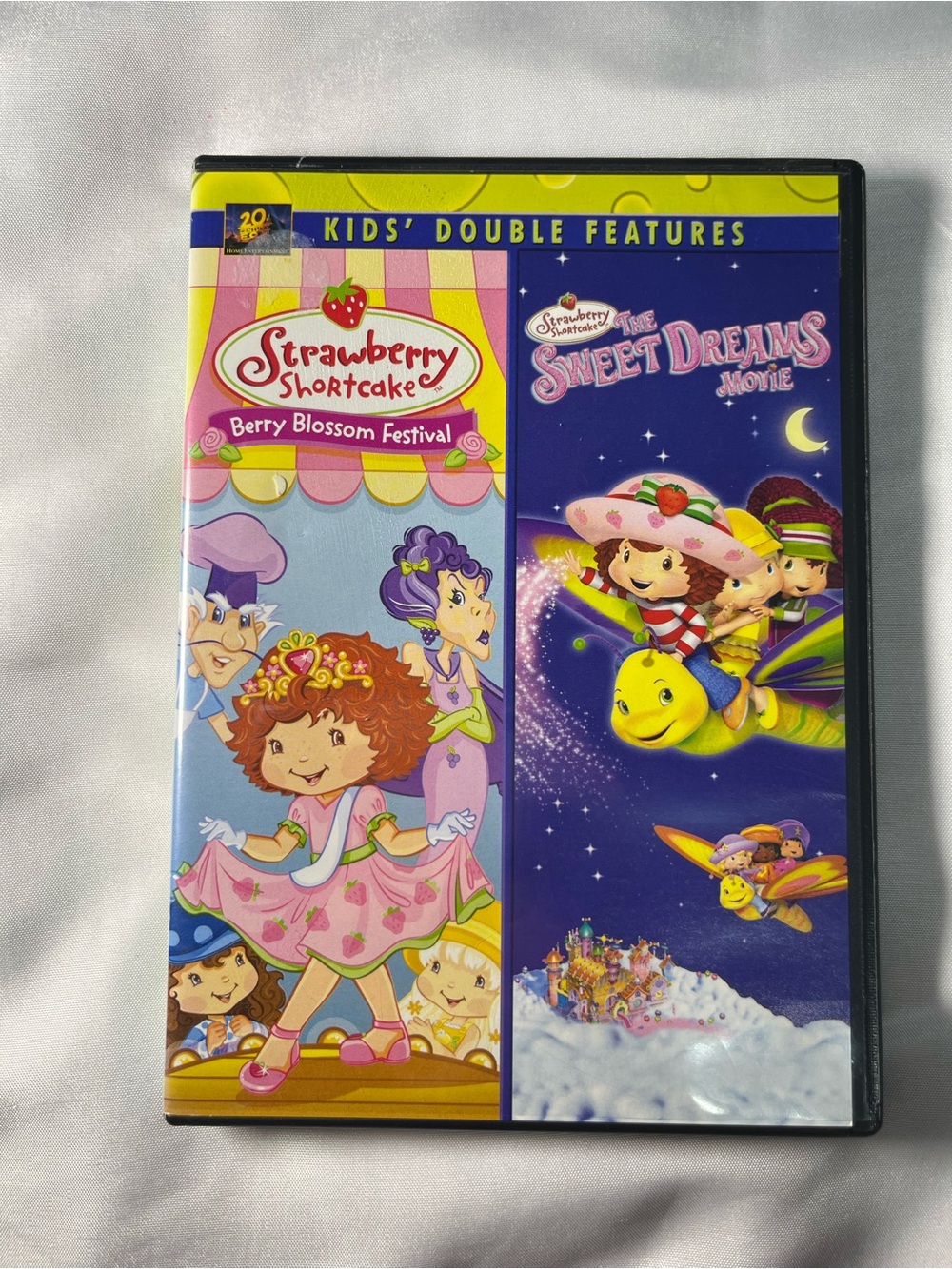 Strawberry Shortcake Double Feature DVD Berry Blossom Festival Sweet Dreams 2010